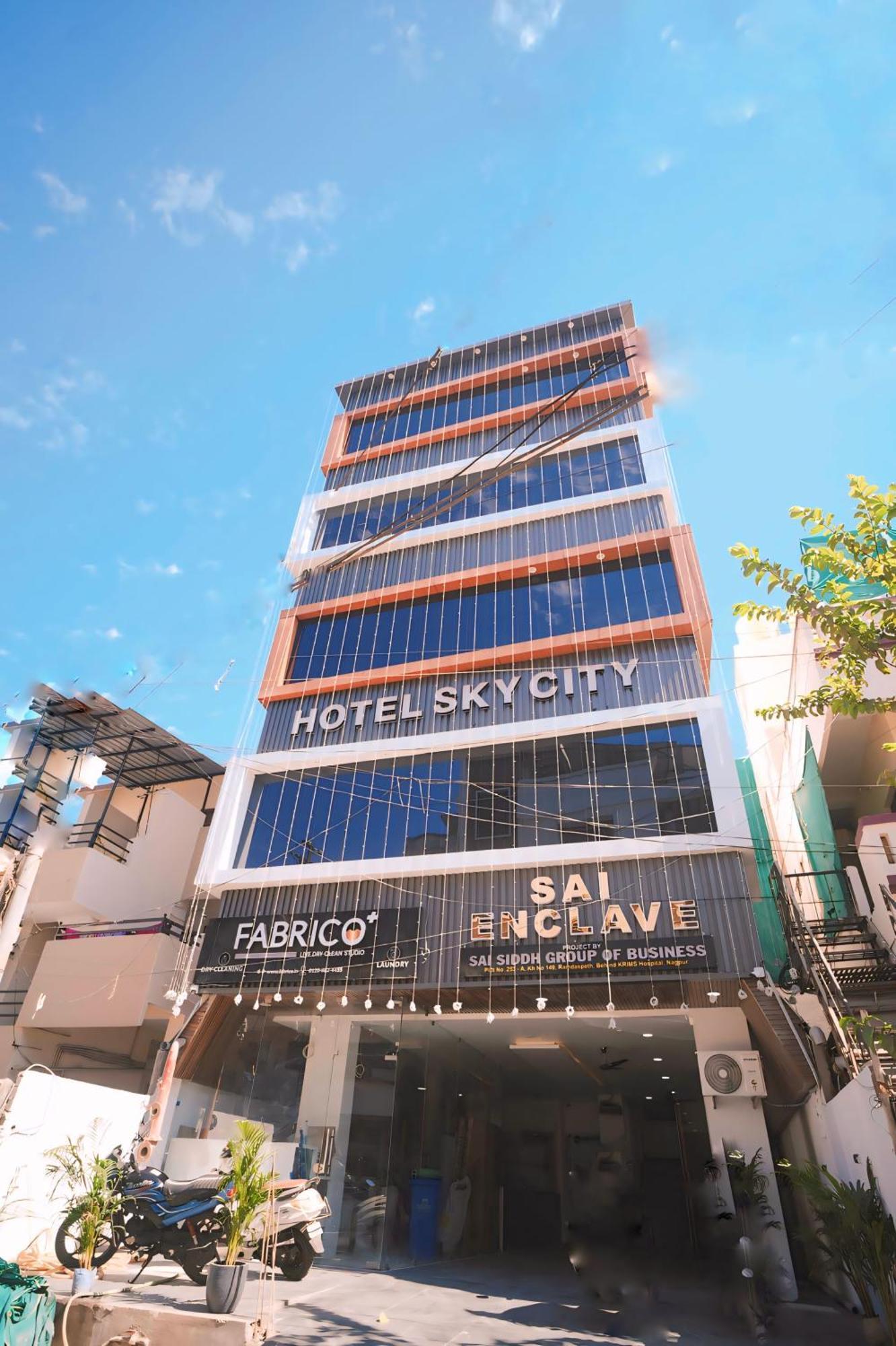 Hotel Sky City 那格浦尔 外观 照片